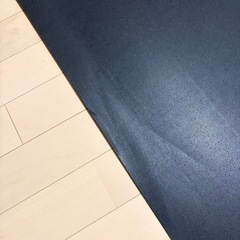 チェアマット　黒　120cm*90cm 厚さ1.5mmの画像