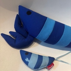 けりぐるみ エビ 大小セットの画像