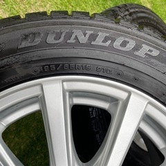 ダンロップ　スタッドレスタイヤ　ホイールセットの画像