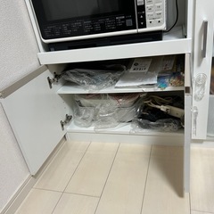 ニトリ　レンジ台の画像