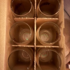 未使用！小生ビールの大きさグラス6個の画像