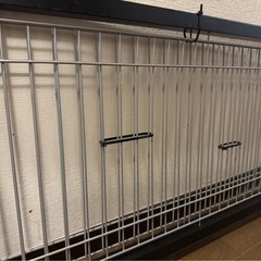 伸縮式ペットフェンス　約90〜180㎝　の画像