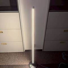 ５本セット フロアライト スタンドライト LEDフロアランプ フロアスタンド 間接照明 調光調色 寝室 ベッドサイド 壁 癒やし おしゃれ 北欧 リモコン付 フットスイッチ制御 インテリア カフェ モダン 照明 118cm ホワイト ブラック モダン シンプルの画像