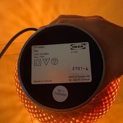 IKEA た卓上ライトの画像
