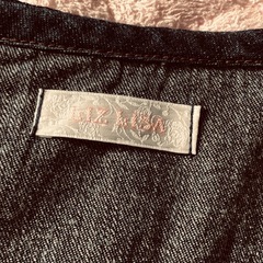 LIZ LISA リズリサ フリル付きデニムジャケット 半袖 サイズ0の画像