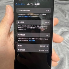 iPhone 16 128GB ホワイトの画像