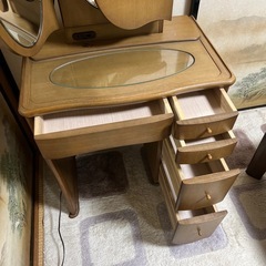 ドレッサー　三面鏡の画像