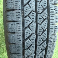 スタッドレススチールセット　145R12 LT 6PR ブリヂストン　ブリザックの画像