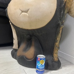 たぬきの置き物　９５センチくらい37キロの画像