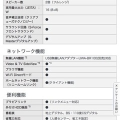 SONY BRAVIA
  液晶テレビ 22V型(インチ)     の画像
