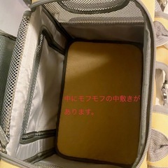 ペット持ち運びリュック/未使用汚れ無しの画像