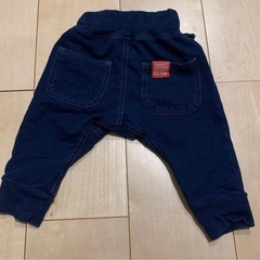 【ウエスト細い子向け】80cm 長ズボン　2点セットの画像