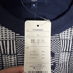 TRANS CONTINENTS GOLF ニットの画像