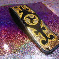 1.690円　沖縄三線専用胴巻き江戸紐付き　6点からお一つ選択の画像