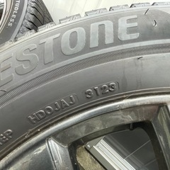 40系　アルファード　ヴェルファイア　225/60r18 スタッドレス　ホイールセット　ブリザック　VRX3の画像