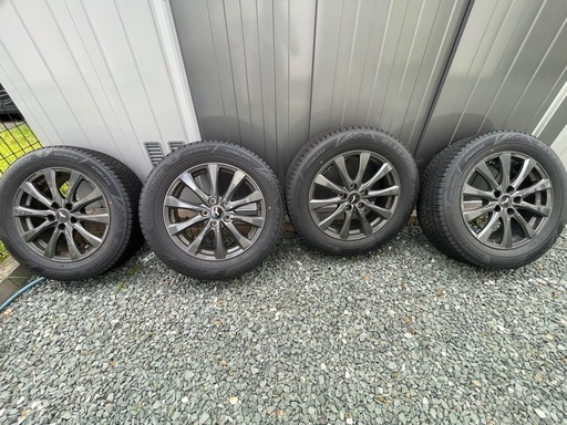 40系　アルファード　ヴェルファイア　225/60r18 スタッドレス　ホイールセット　ブリザック　VRX3