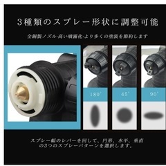 コードレススプレーガン 電動スプレーガン 噴射量調節可能 1000ml大容量の画像