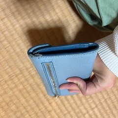 マイケルコース　財布　ブルー　長財布　収納の画像