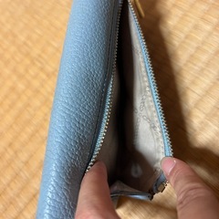マイケルコース　財布　ブルー　長財布　収納の画像