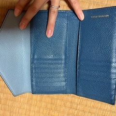 マイケルコース　財布　ブルー　長財布　収納の画像