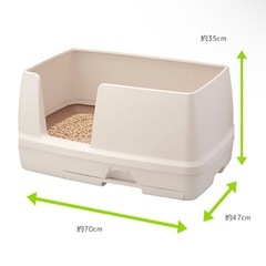 ユニ・チャーム　ペットケア ユニチャーム デオトイレ 快適ワイド 本体の画像