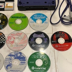ゲームキューブプレイヤー　　ソフト メモリーカード　まとめ売りの画像