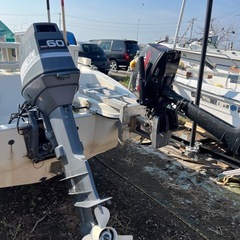 プレジャーボート21フィート60馬力の画像