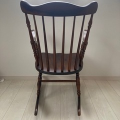 高級  木製 ロッキングチェア アンティーク レトロの画像