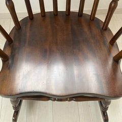 高級  木製 ロッキングチェア アンティーク レトロの画像