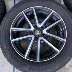 デリカD5に履いていたアルミ&スタッドレス　225-60R17の画像