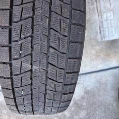 デリカD5に履いていたアルミ&スタッドレス　225-60R17の画像