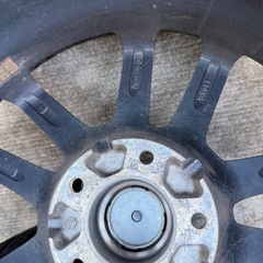 デリカD5に履いていたアルミ&スタッドレス　225-60R17の画像