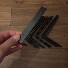 アイアンスクエアブラケットの画像