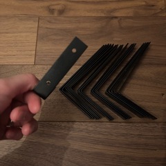 アイアンスクエアブラケットの画像