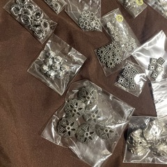 シルバー系 ハンドメイドパーツの画像