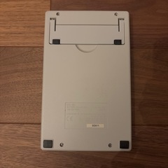 無印　電卓　アルミ製の画像