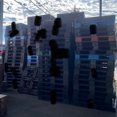 プラスチックパレット1100×1100の画像