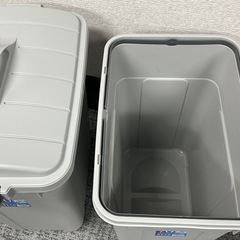 ベルク 角形ペール ライトグレーの画像