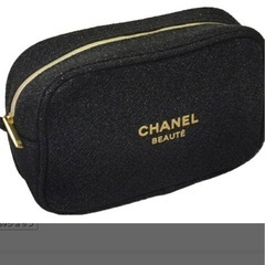 CHANEL NOVELTY シャネル ロゴ入化粧ポーチ Dカン CCロゴ入りファスナーショルダーストラップの画像