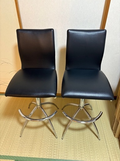 カウンターチェア2脚