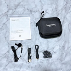 Saramonic Blink 500 PRO シリーズ B3 ミニデュアルチャンネルワイヤレスマイク の画像