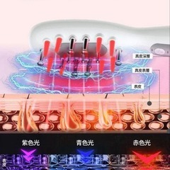 【新品】電気ブラシ EMS 美顔器 リフトブラシ 電動頭皮ブラシ 1台多役 4つのモードの画像