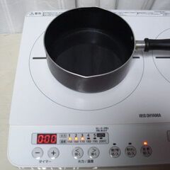 アイリス　IH電磁調理器　中古の画像