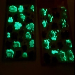 ラブブ夜光シールの画像