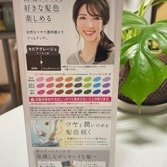 決まりました新品未開封　黒髪　白髪染めグレージュの画像