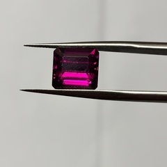 天然ロードライトガーネット 6.067ct（GSJ鑑別付き）の画像