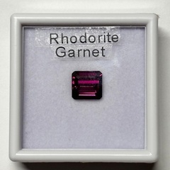 天然ロードライトガーネット 6.067ct（GSJ鑑別付き）の画像