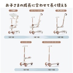 【美品】SOFTSEA キックボード キックスクーター の画像