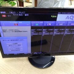 2018年美品　シャープ　薄型LED　シャープアクオス　液晶テレビの画像