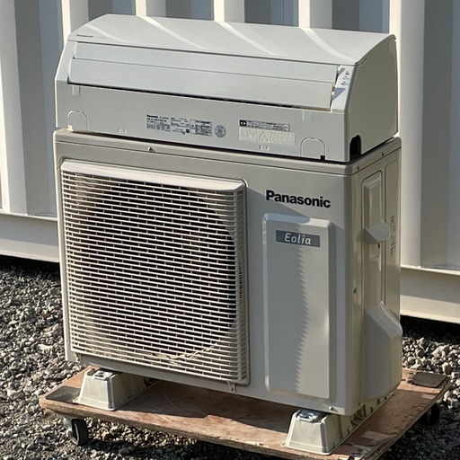 取付け可 ! !◇パナソニック エアコン 18畳用 2017年 内部クリーン ナノイーX 200V CS-567CFR2 洗浄済み !